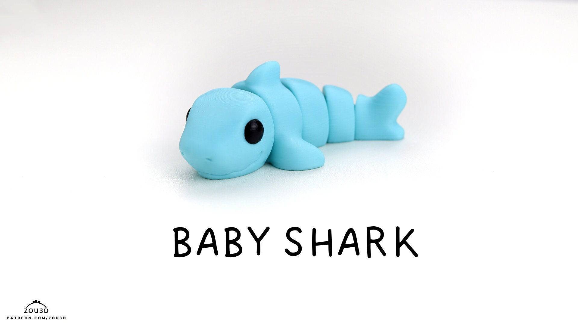 Baby Shark Keyring / Model - Xeon Crafts 