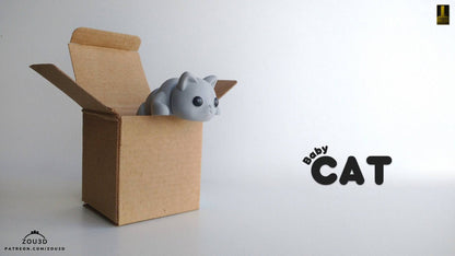 Baby Cat Keyring / Model - Xeon Crafts 