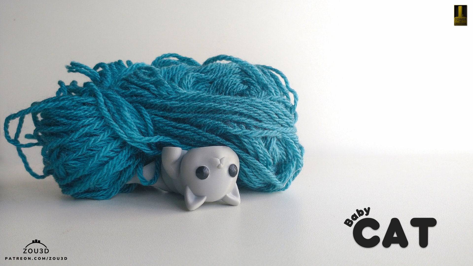 Baby Cat Keyring / Model - Xeon Crafts 