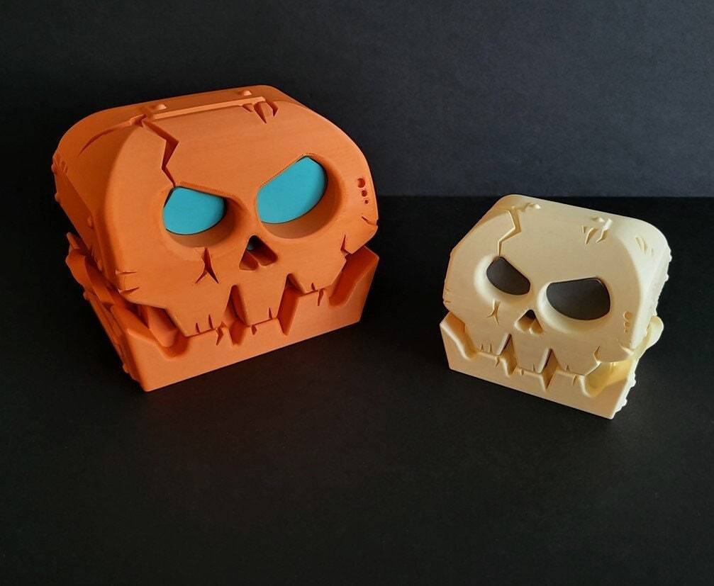 Skeleton Storage Box / Game Holder - Xeon Crafts 