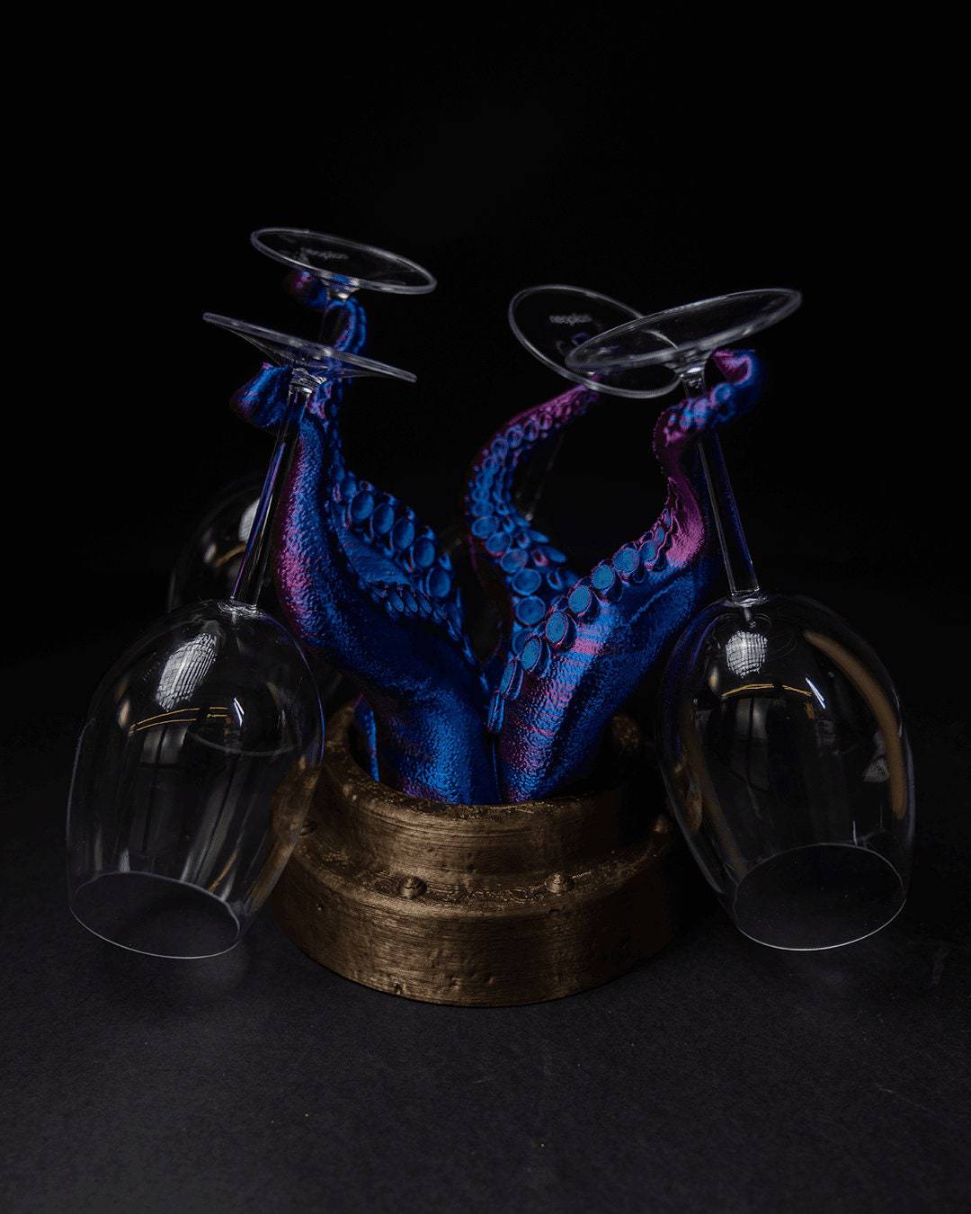 Octopus Wine Glass Holder - Xeon Crafts 