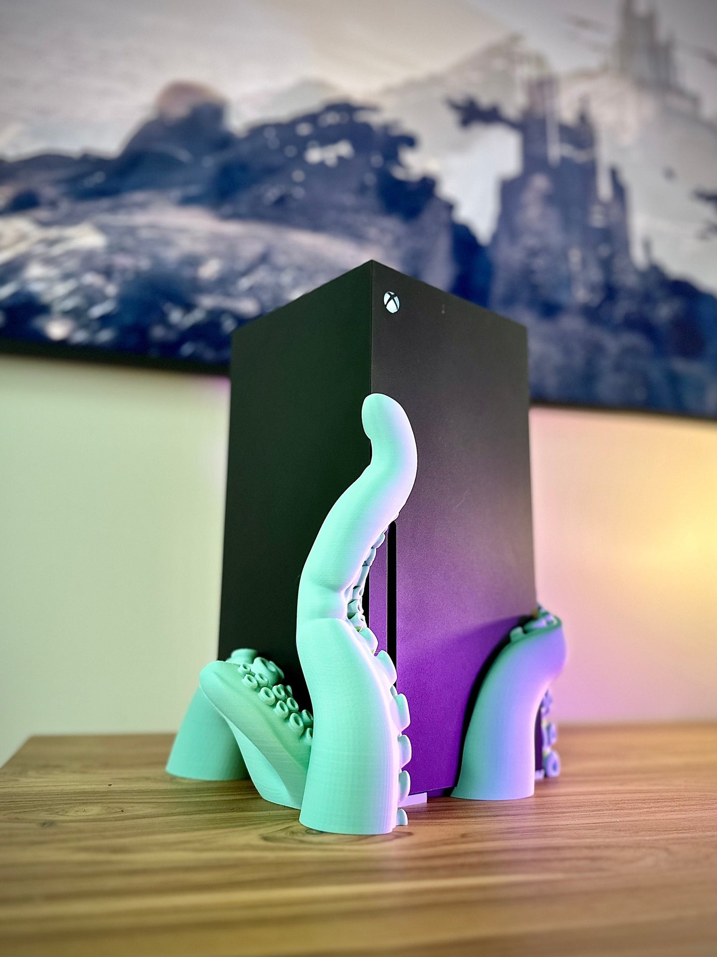 Tentacle stand for Xbox Series X